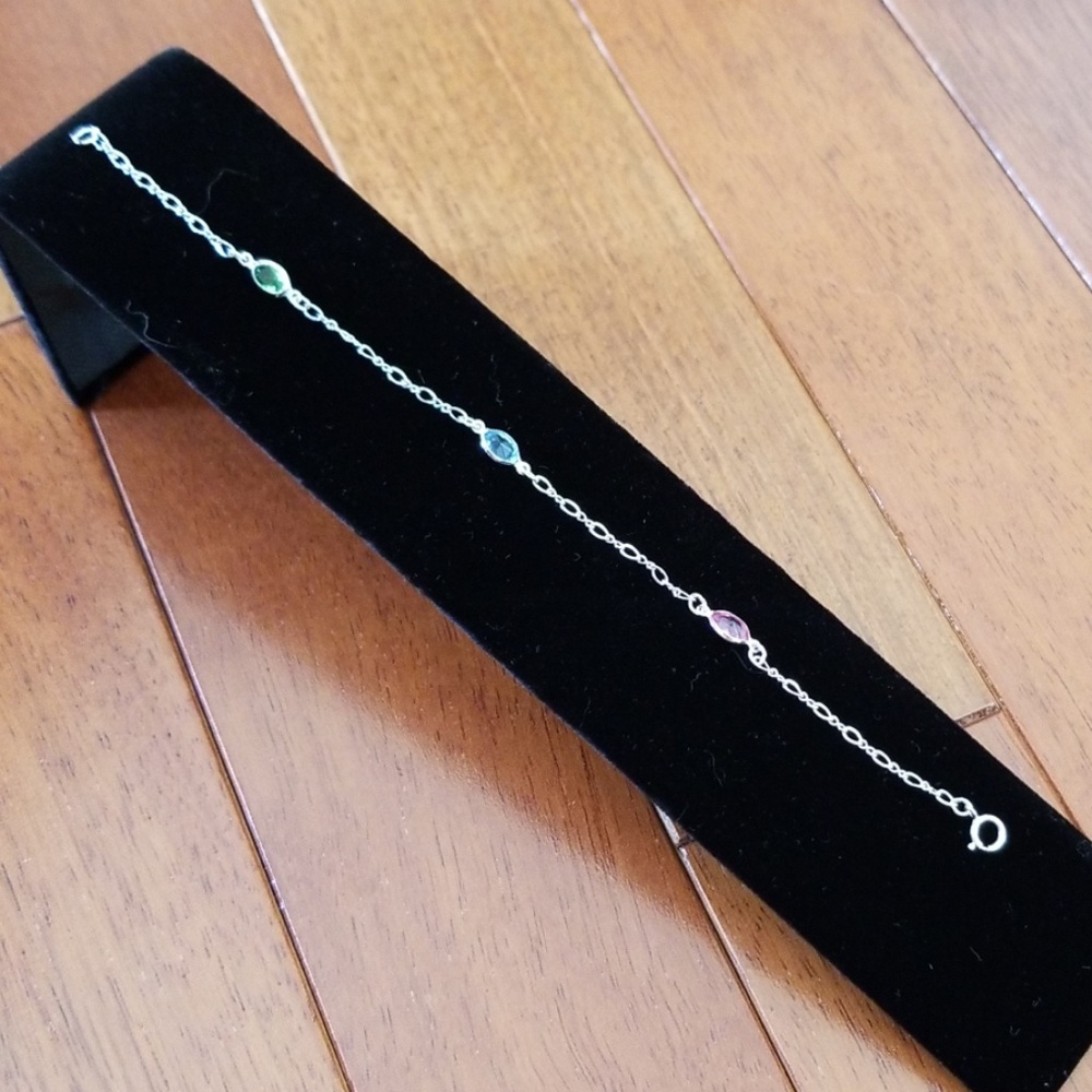 Dainty sterling bracelet